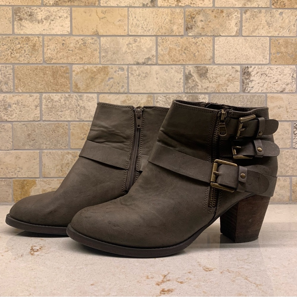 Suede Booties - Picture 3 of 4